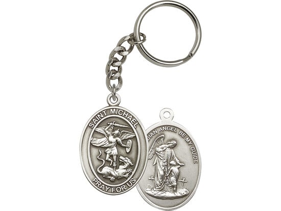St. Michael the Archangel Keychain