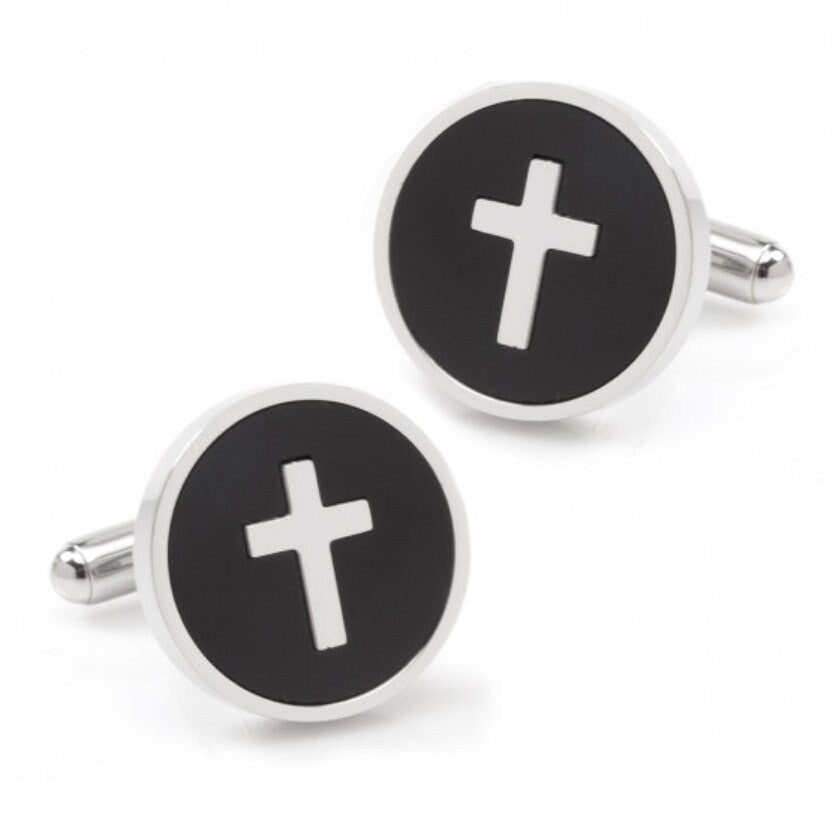 Cross Onyx Stainless Steel Cufflinks
