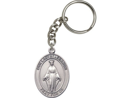 Our Lady of Lebanon Keychain