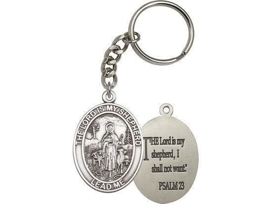 Lord Is My Shepherd Keychain