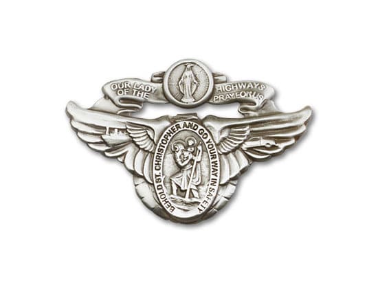 Our Lady of the Highway Visor Clip