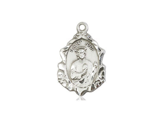 St Jude Sterling Silver Pendant Only