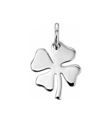 Sterling Silver Four-Leaf Clover Charm