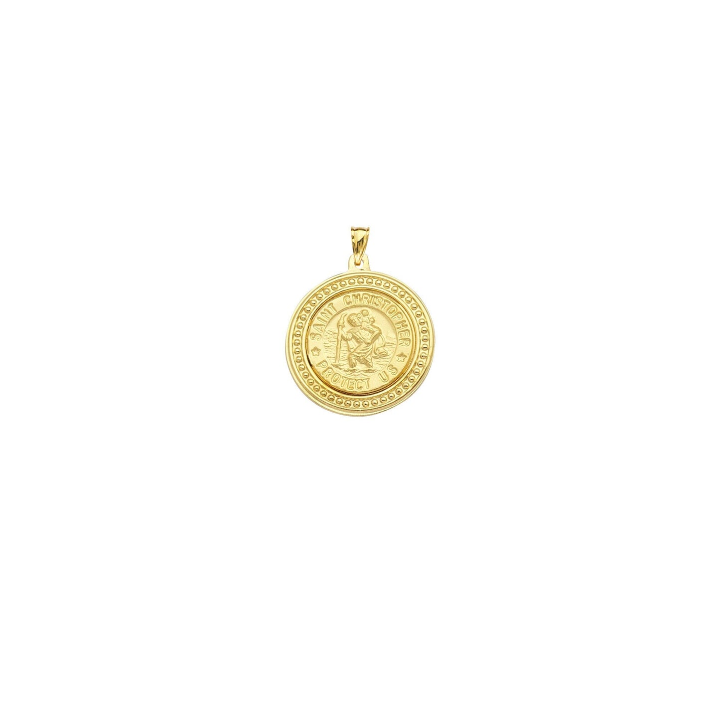 Yellow Gold St.Christopher Pendant