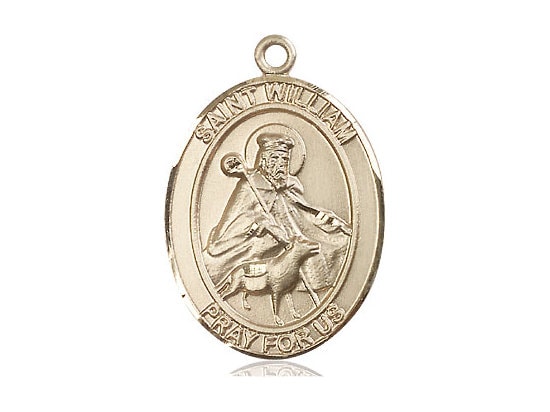 St William of Rochester Gold Filled Pendant Only