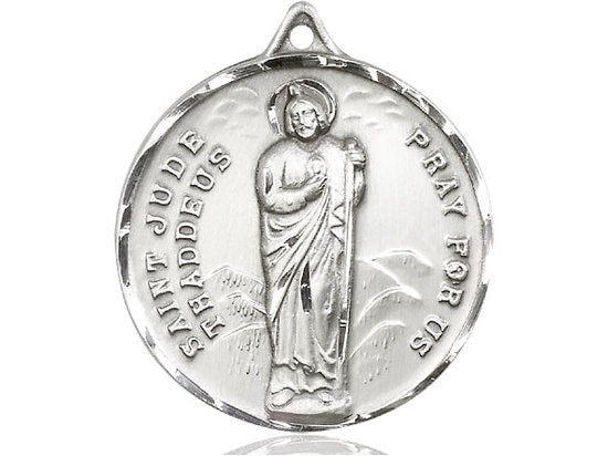Saint Jude Sterling Silver (NO CHAIN)