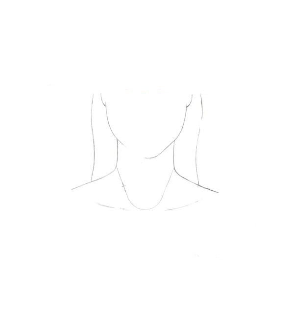 Silver Off-Center Sideways Cross Necklace