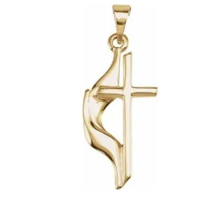 Methodist Cross Pendant