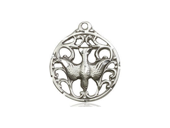 Sterling Silver Holy Spirit Pendant Only