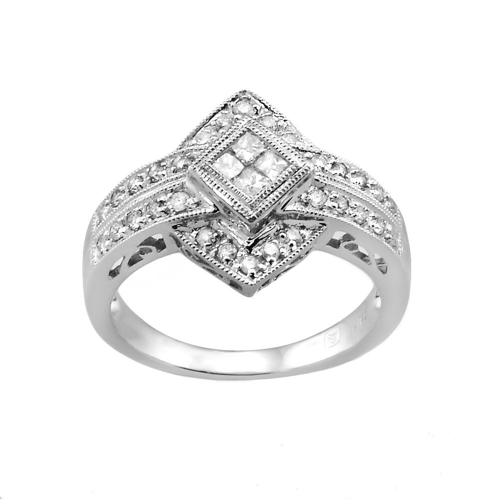White gold Diamond Ring
