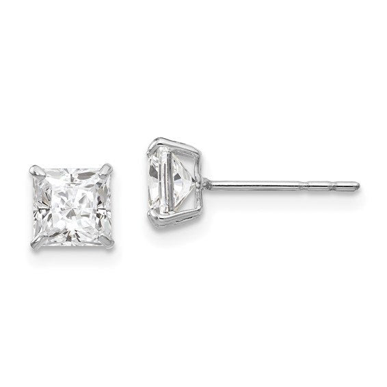 CZ Stud Post Earrings