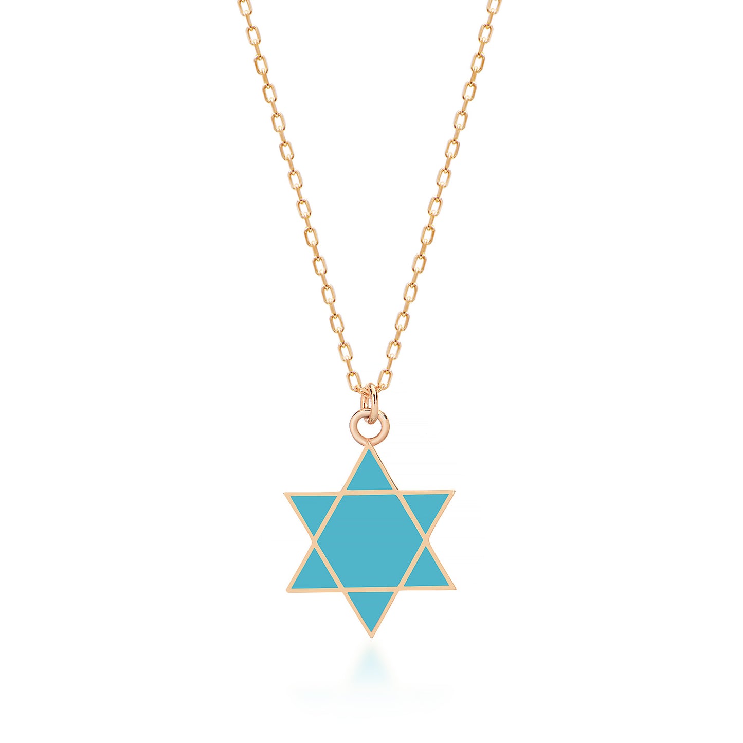 Star Of David Sterling silver Necklace