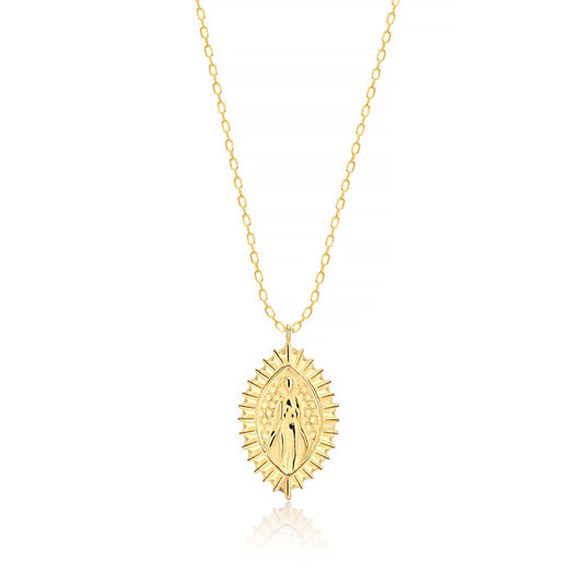 Sterling silver Religious Pendant Necklace