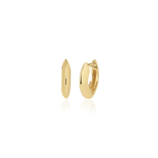 Small Hoop earring in Sterling silver