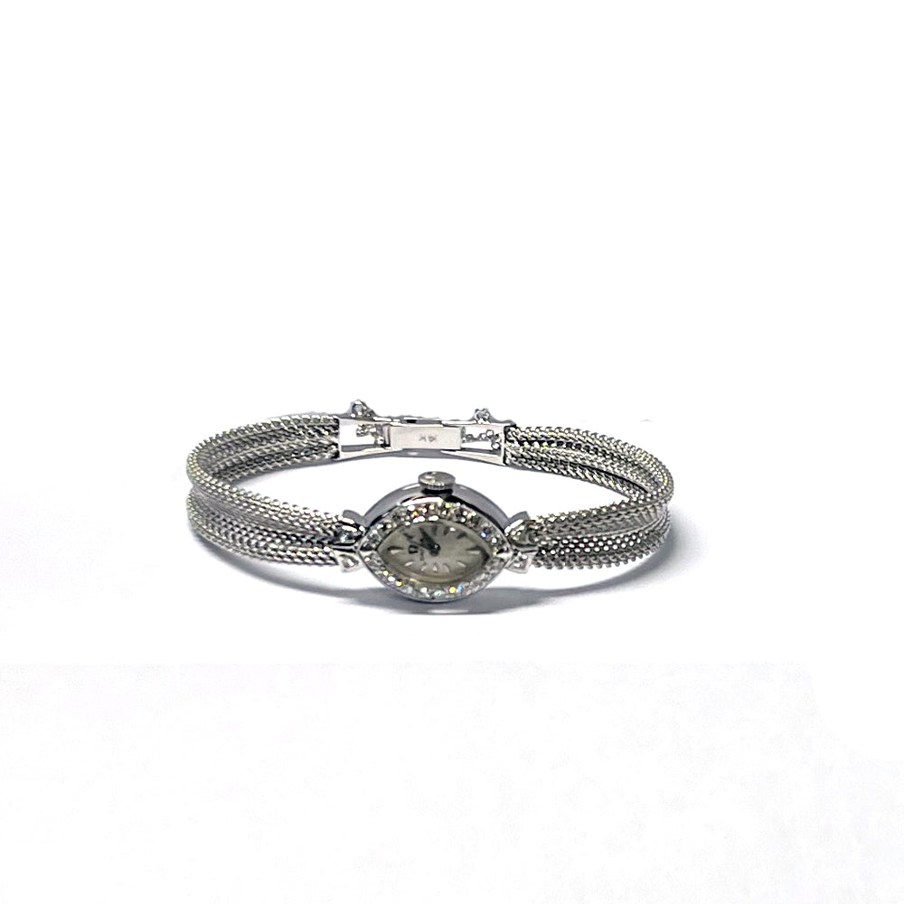 Women's OMEGA White Gold Diamond watch