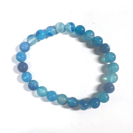 Gemstone Stretch Bead Bracelet
