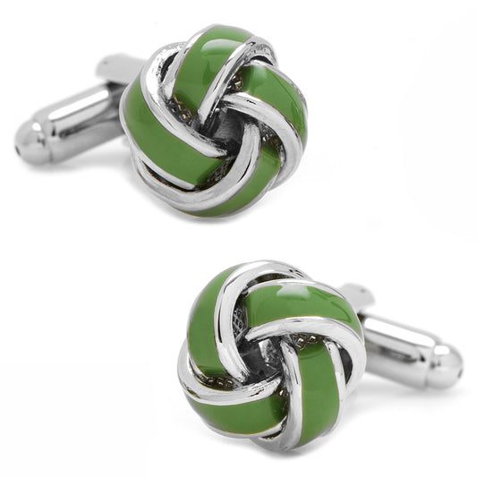 Enameled Stainless Steel Cufflinks