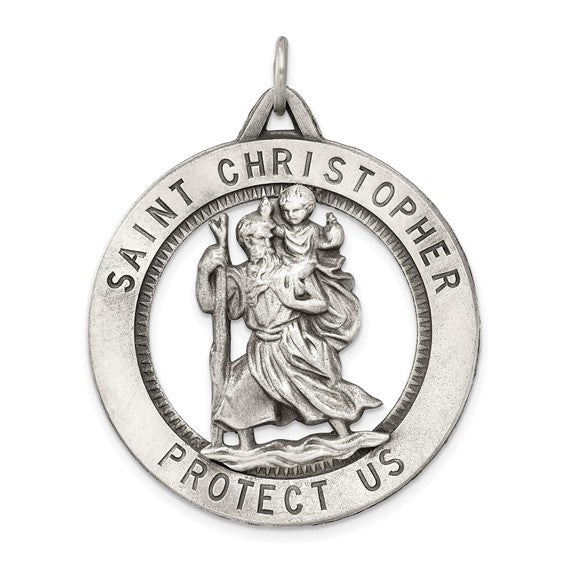 Antiq. St. Christopher Medal