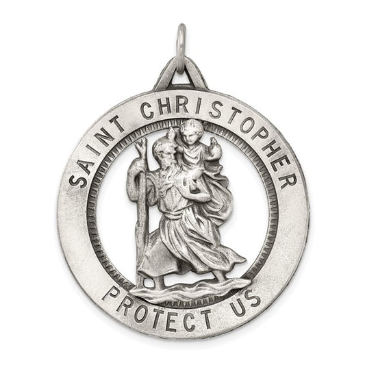 Antiq. St. Christopher Medal