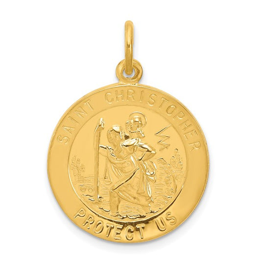 Silver St. Christopher Medal
