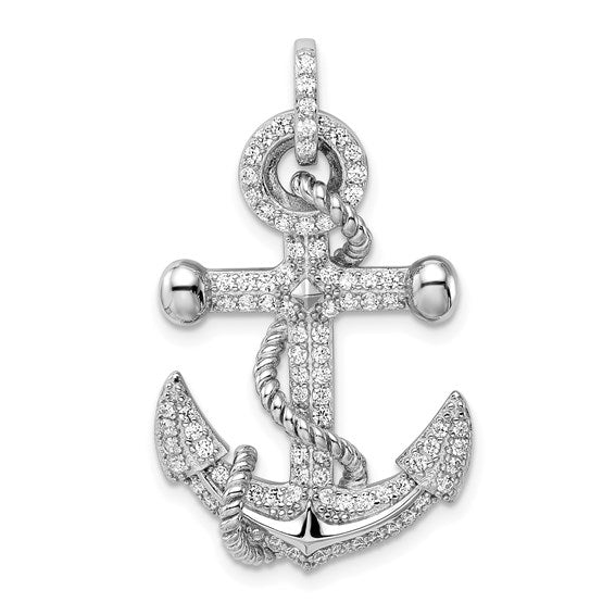 Silver Anchor Pendant