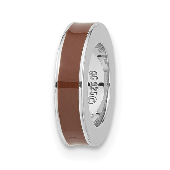 Stackable Enamel Bead Pendant