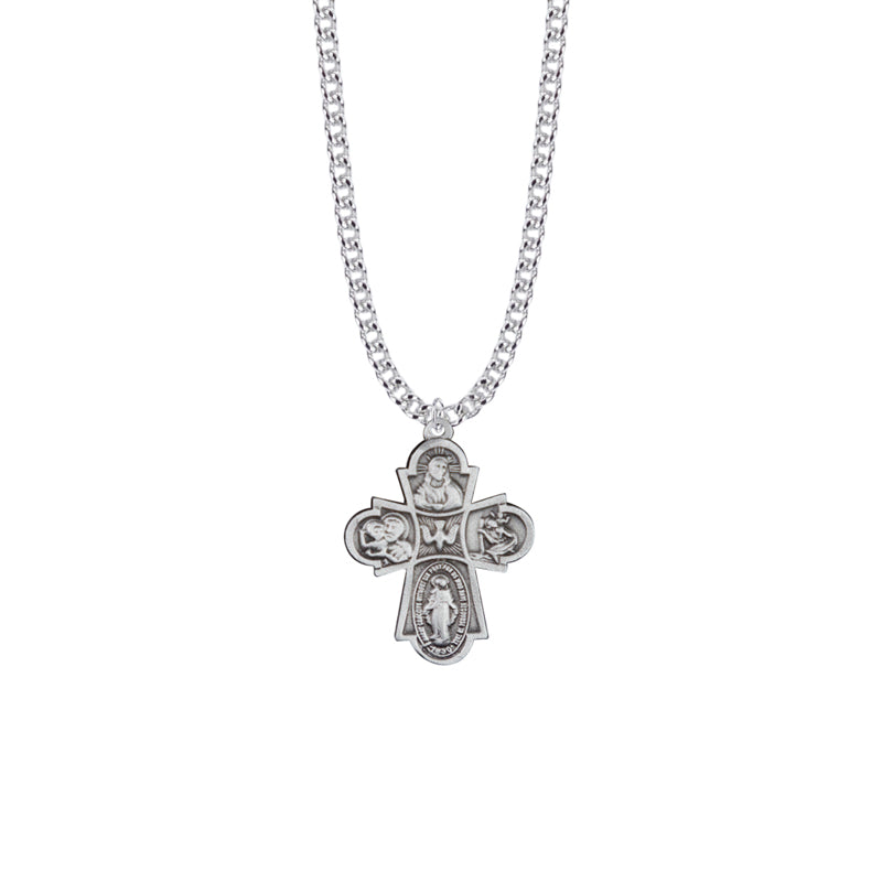 Pewter Five Way Medal