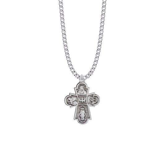 Pewter Five Way Medal