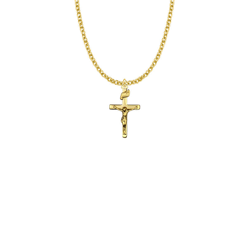 10KT Gold Filled Ladies Crucifix