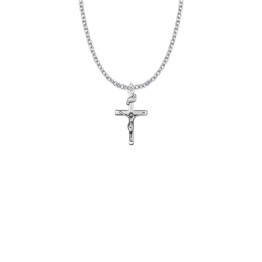 Sterling Silver Ladies Crucifix