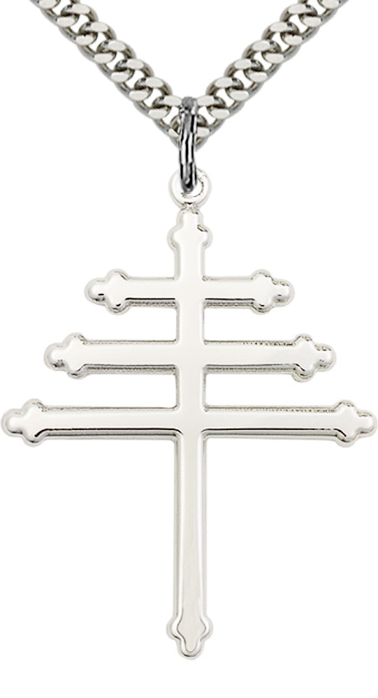 Sterling Silver Marionite Cross Pendant