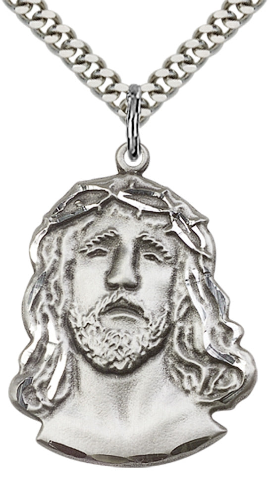 Sterling Silver Ecce Homo Pendant