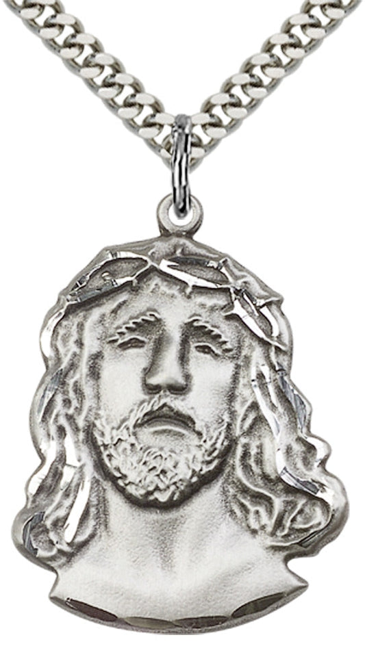 Sterling Silver Ecce Homo Pendant