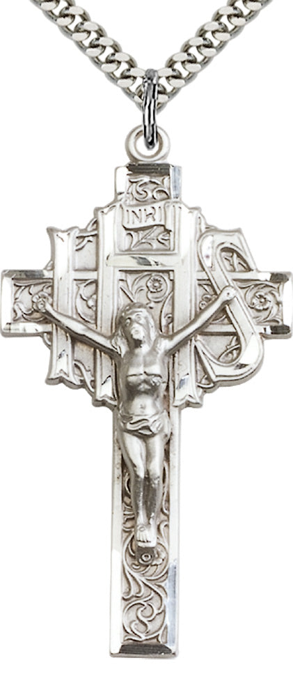 Sterling Silver Crucifix Pendant