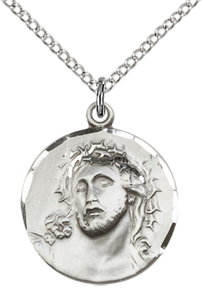 Sterling Silver Ecce Homo Pendant