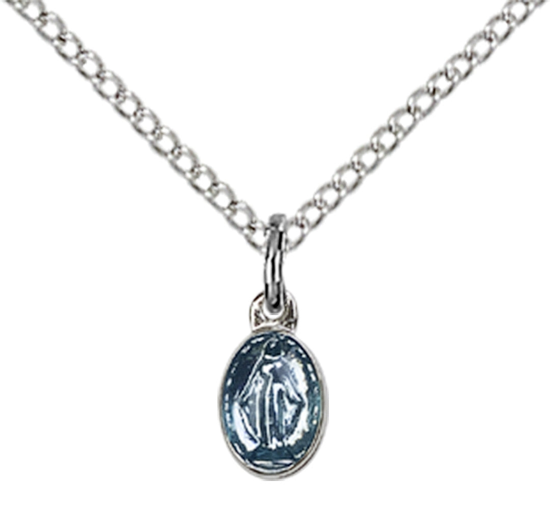 Sterling Silver Miraculous Pendant