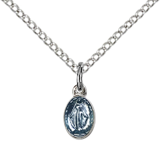 Sterling Silver Miraculous Pendant