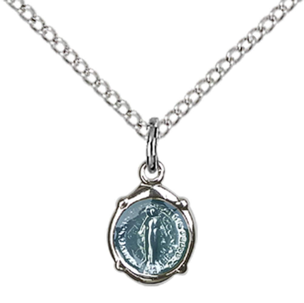 Sterling Silver Miraculous Pendant
