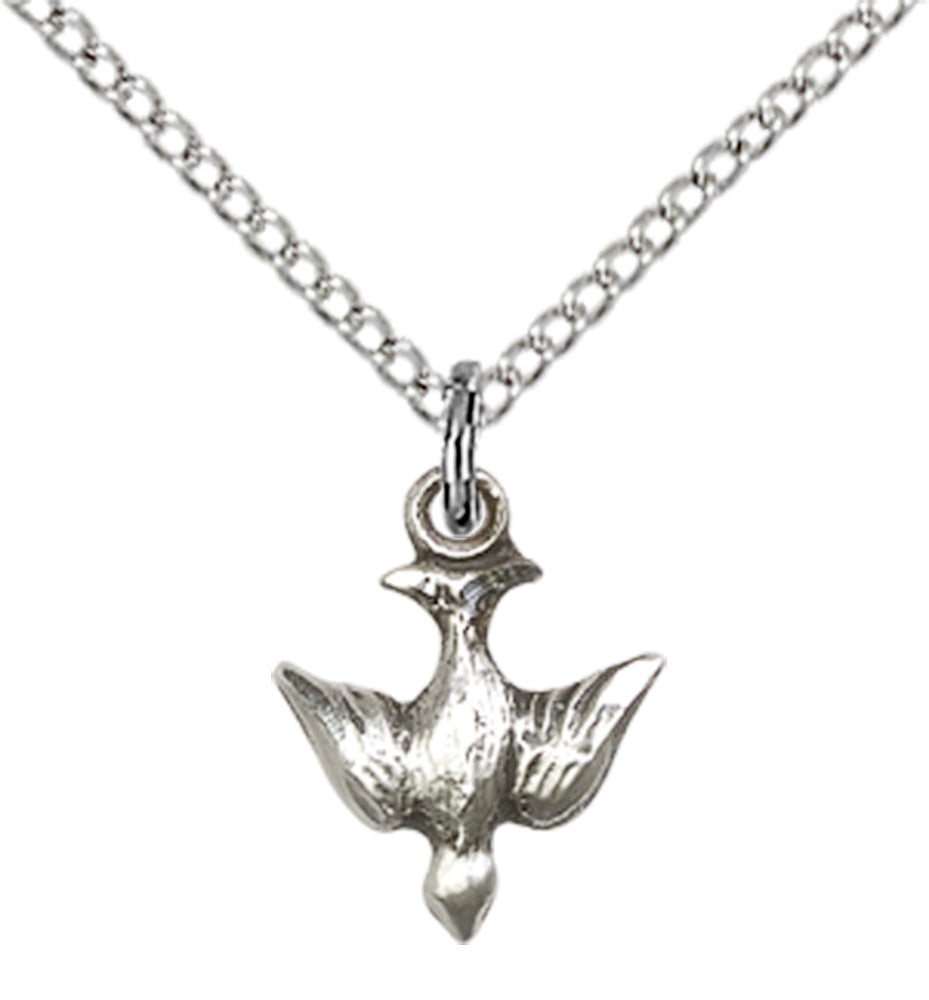 Sterling Silver Holy Spirit Pendant