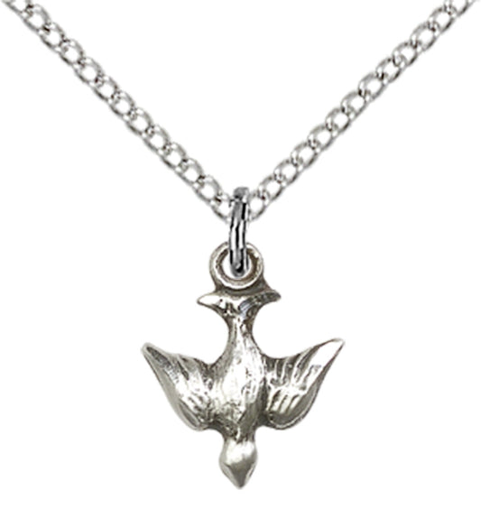 Sterling Silver Holy Spirit Pendant
