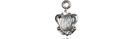 Sterling Silver Miraculous Pendant