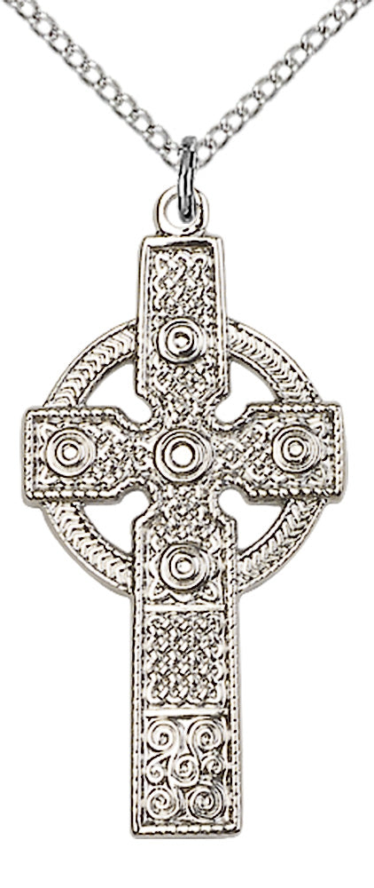 Sterling Silver Kilklispeen Cross Pendant