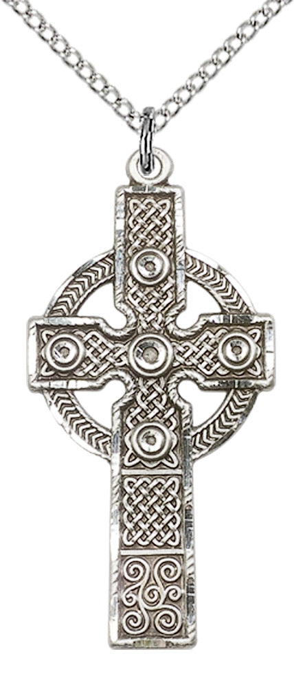 Sterling Silver Kilklispeen Cross Pendant