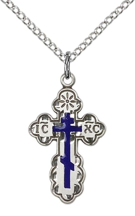 Sterling Silver St. Olga Pendant