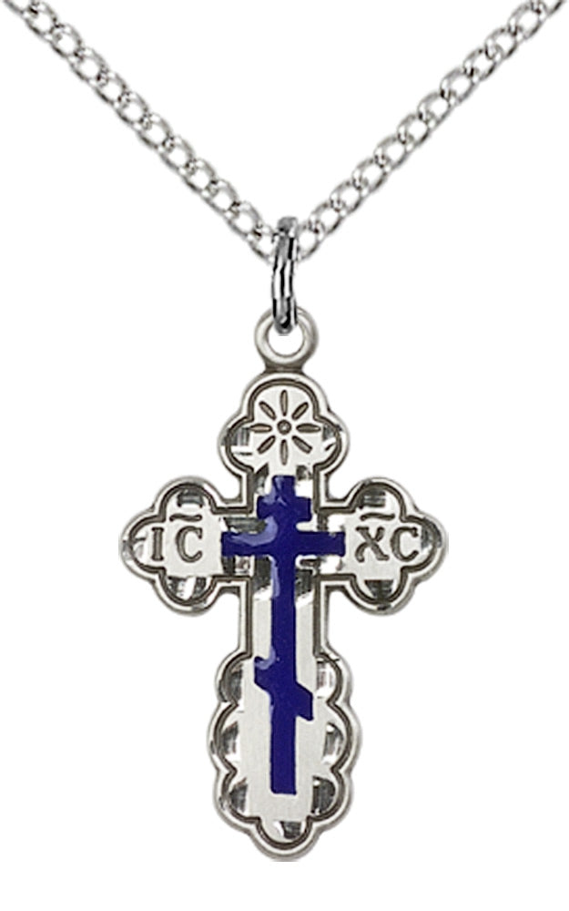 Sterling Silver St. Olga Pendant