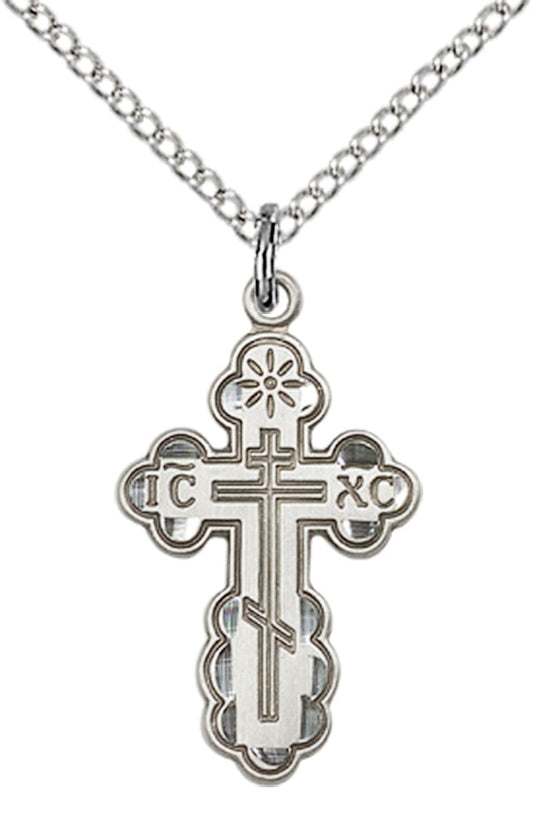 Sterling Silver St. Olga Pendant