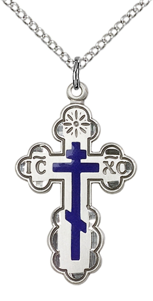 Sterling Silver St. Olga Pendant