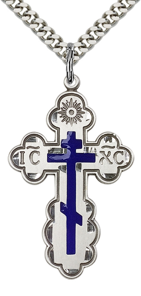 Sterling Silver St. Olga Pendant