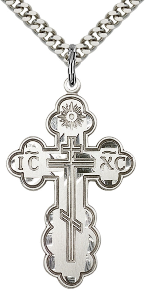 Sterling Silver St. Olga Pendant