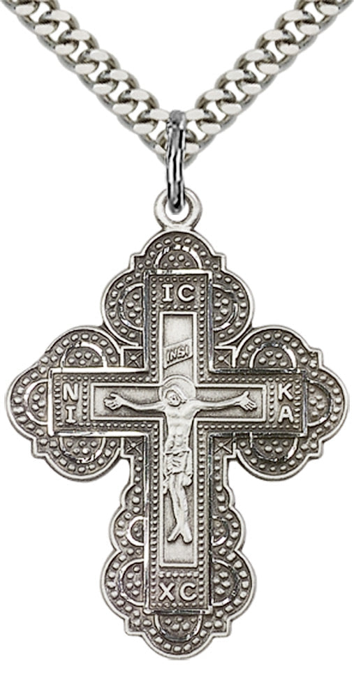 Sterling Silver Irene Cross Pendant